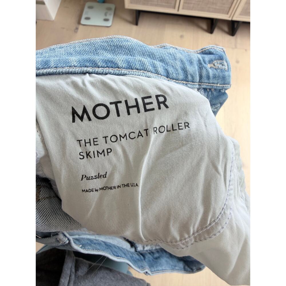 Mother Denim The Tom Cat Roller Skimp Puzzled 26 NWOT - Picture 8 of 9
